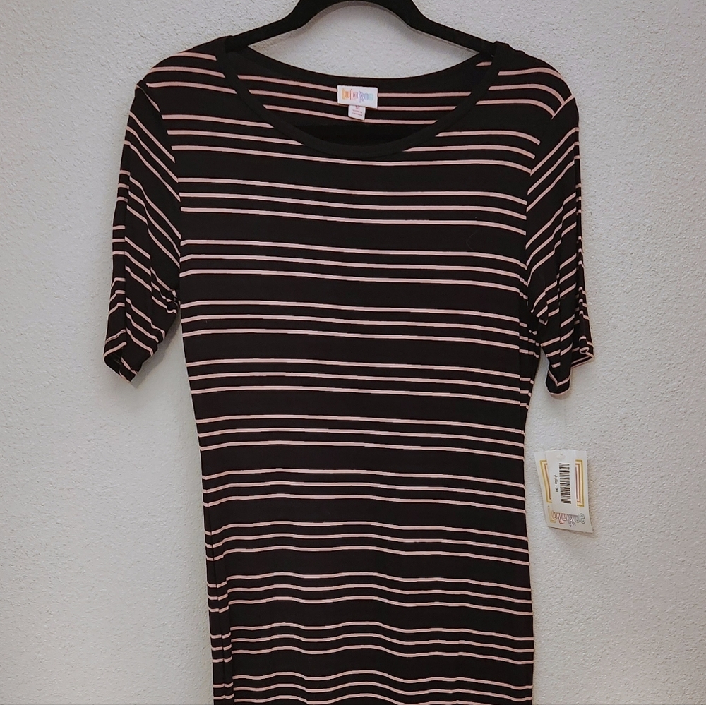 Medium black and pink Julia dress